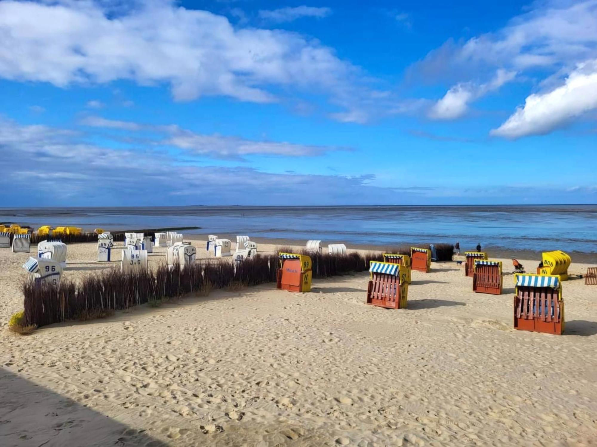 Strandloft Cuxhaven im Haus Frauenpreiß Exterior foto
