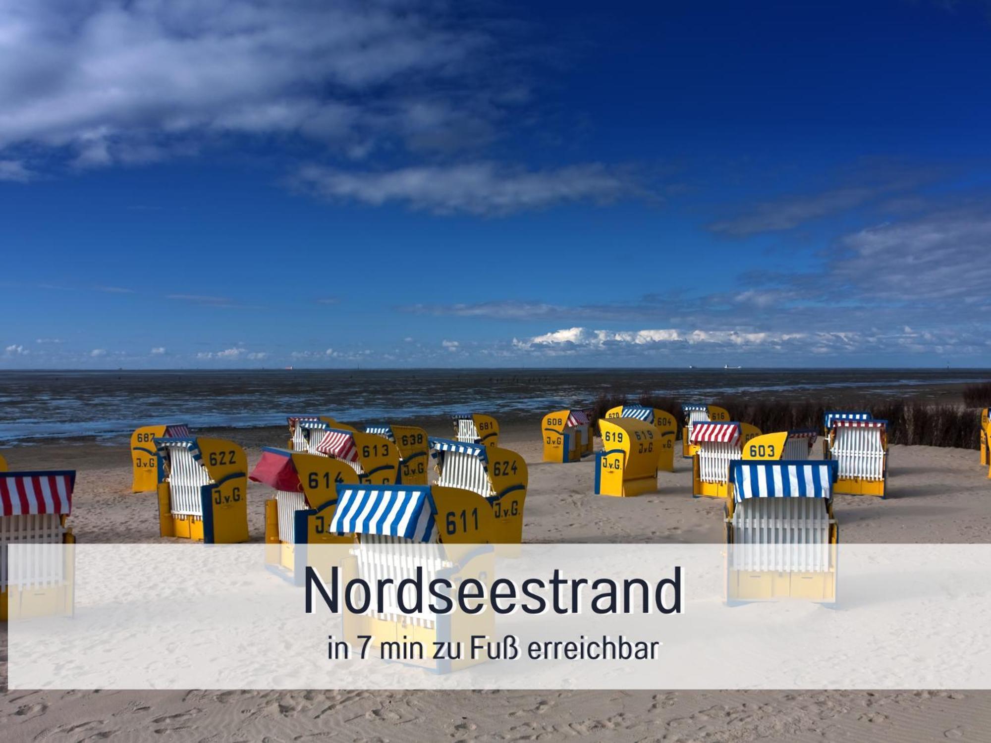 Strandloft Cuxhaven im Haus Frauenpreiß Exterior foto
